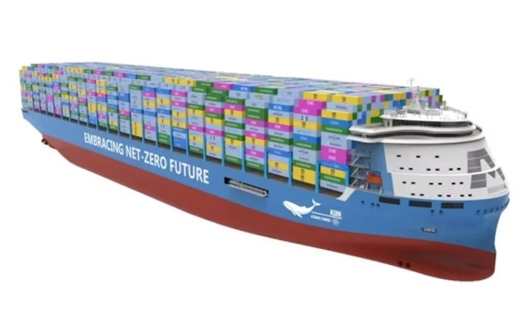 Tàu container trang bị lò hạt nhân thorium