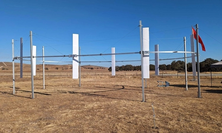 Turbine gió di chuyển trên đường ray công suất 3 MW