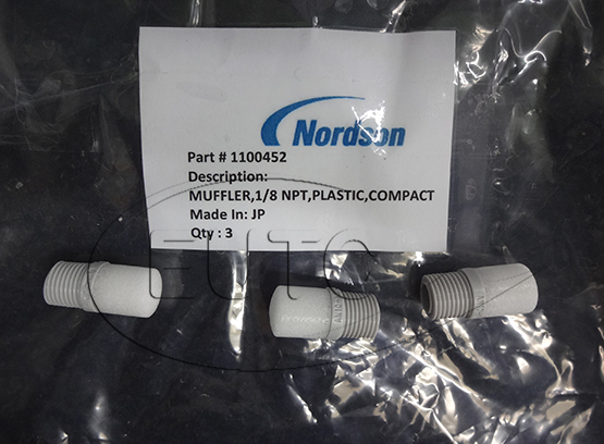 MUFFLER,1/8 NPT,PLASTIC,COMPACT