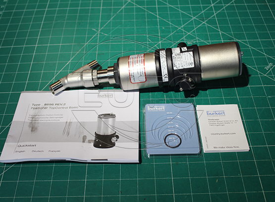 Process control system with positioner