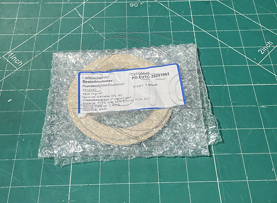 Seat ring HP nominal diameter DN: 80