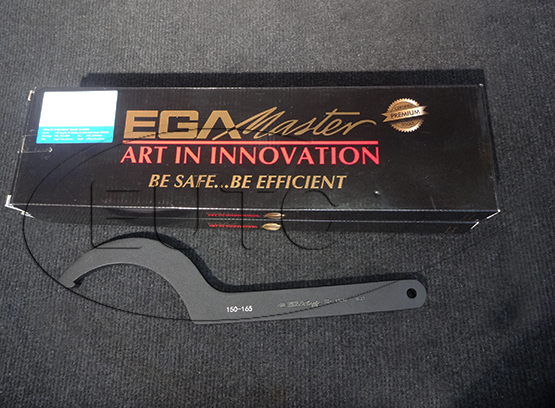 Ega Master 68299 square hook wrench 150-165 mm