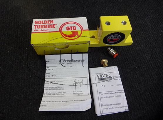 Vibrator Pneumatic Turbine