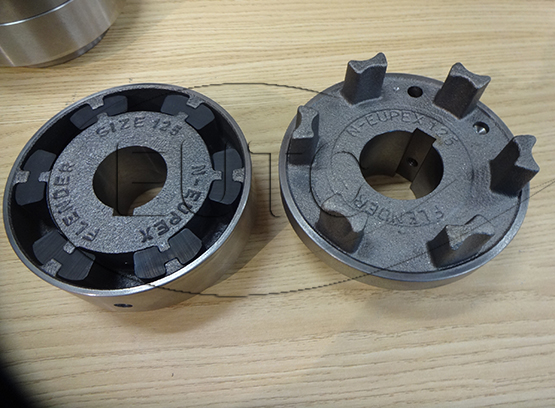Flender N-EUPEX B Coupling, size 125, 90 Shore A